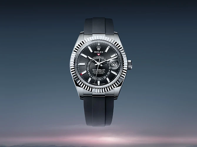 Rolex new watches 2023 SKY-DWELLER at Blondi Gioielli