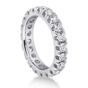 FREELIGHT CIRCLE RING IN WHITE GOLD AND DIAMONDS