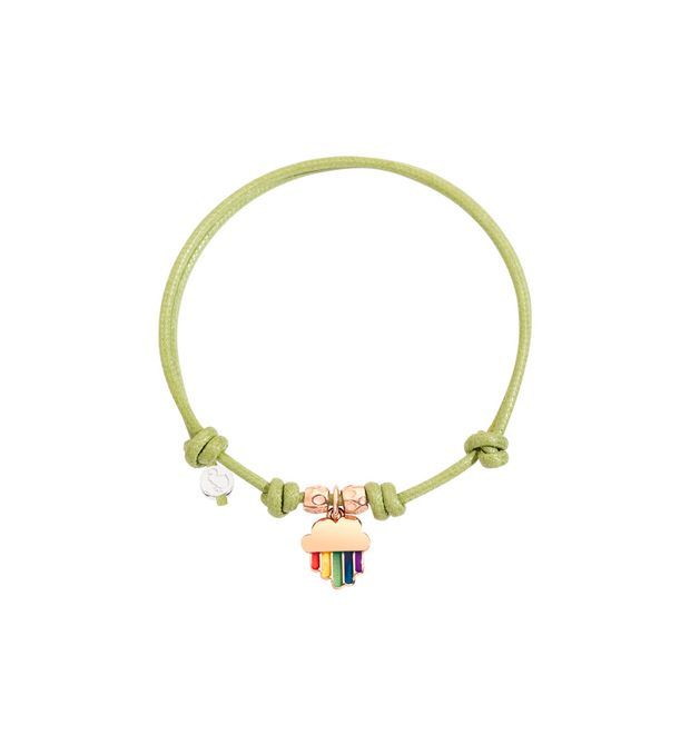 Dodo Four-Leaf Clover Cord Bracelet DBB9070_PLEAF_000AG_0 | Boglietti  Gioielliere