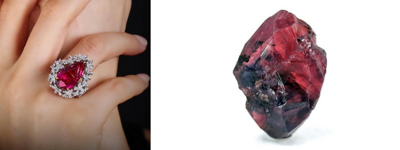 Ruby: meaning, curiosity and jewels